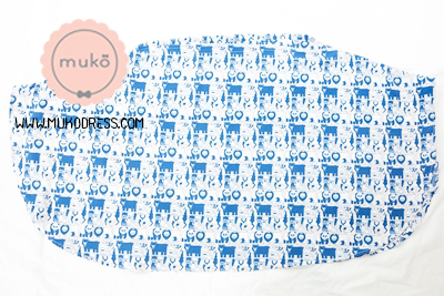 Muko Nursing Cover ผ้าคลุมให้นม  AA04-022 ลายหมี