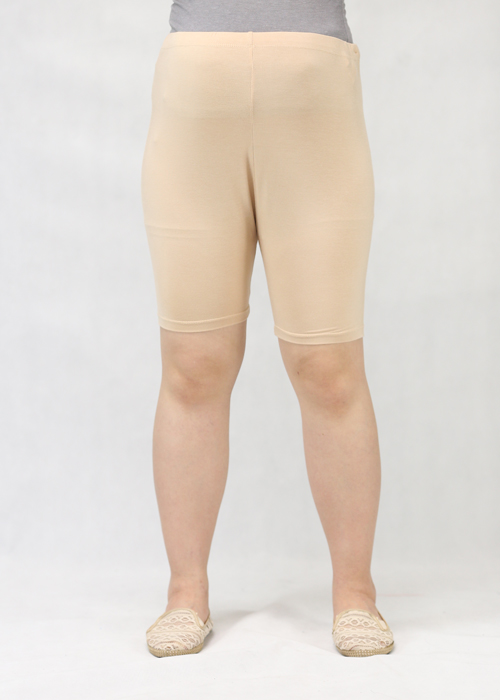 Muko Leggings กางเกงเลกกิ้งพยุงครรภ์ ขาสั้น BC05-001 สีเนื้อ