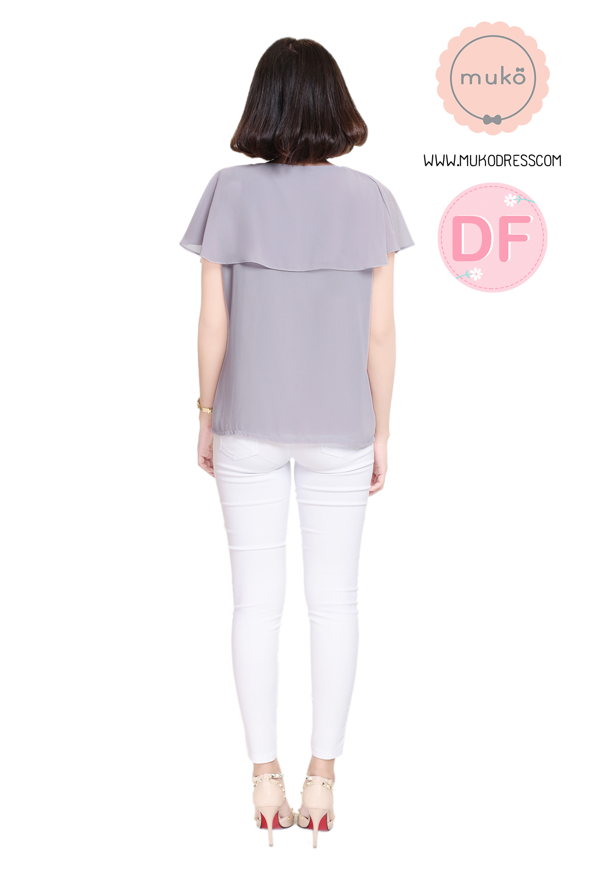 Muko Emma  เสื้อมห้นม คลุมท้อง BSL03-009DF สีม่วงอ่อน