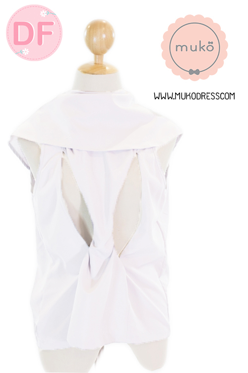 Muko Bryony เสื้อให้นม คลุมท้อง BSL04-002DF สีขาว