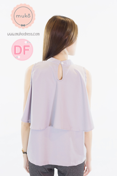 Muko Bryony เสื้อให้นม คลุมท้อง BSL04-004DF สีเทา