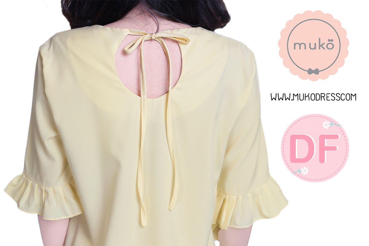 Muko Queens เสื้อให้นม คลุมท้อง BSL09-004DF สีเหลือง