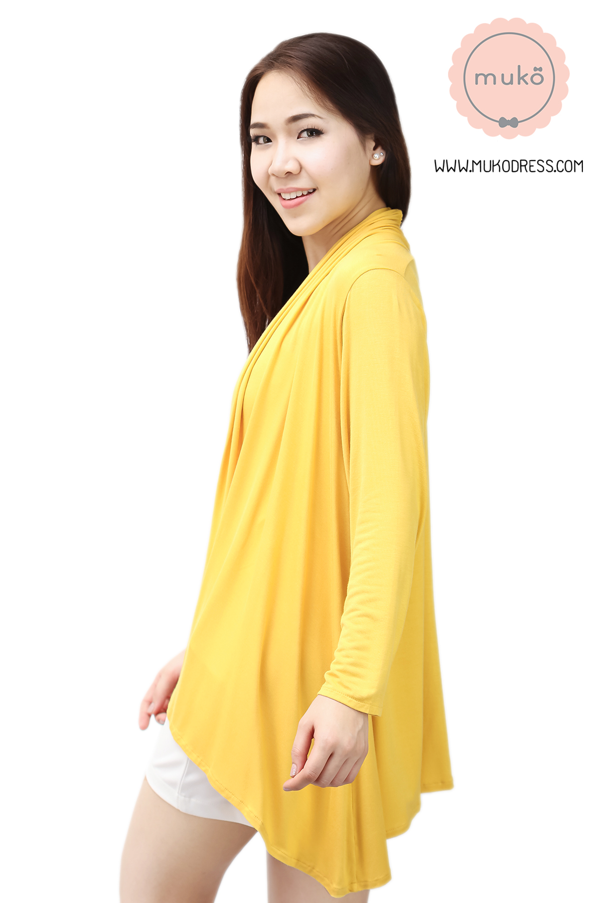 Muko Kimochi เสื้อคลุมท้อง AB04-002 เหลือง